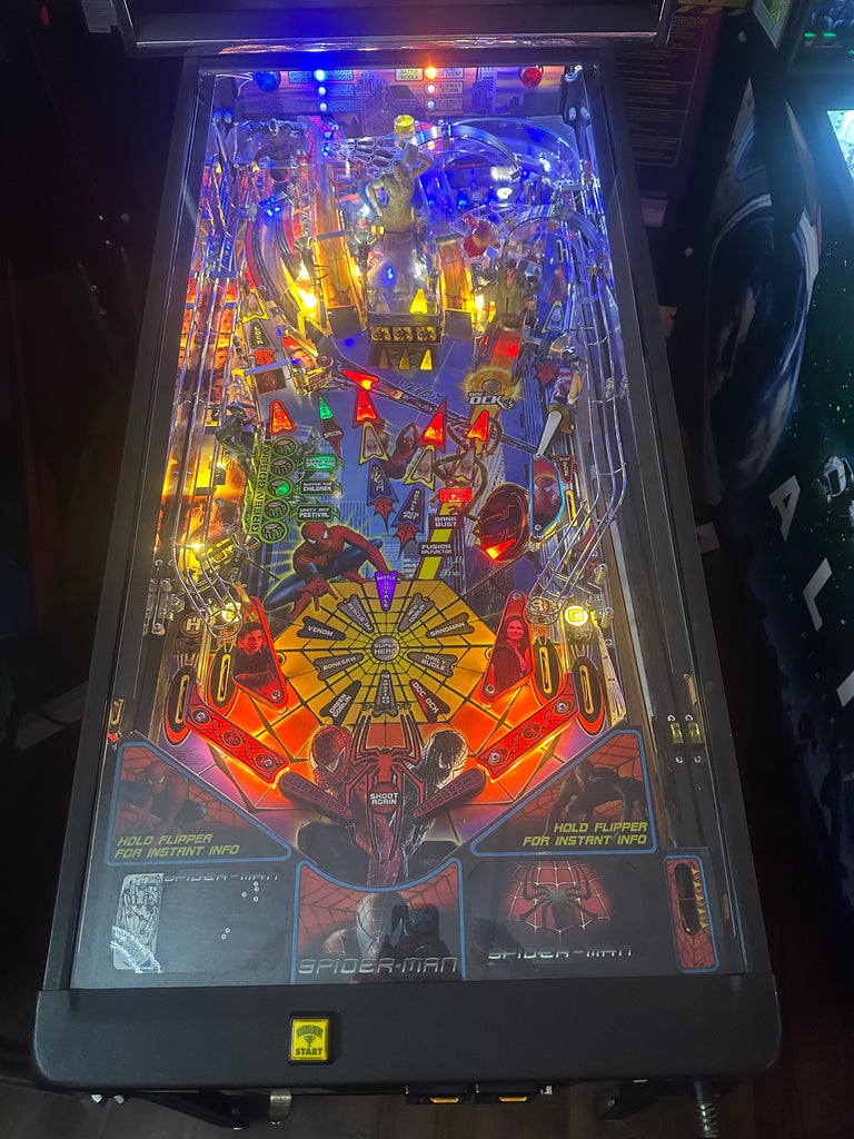 Stern Pinball LOADED Spider Man Pinball Machine for sale ()