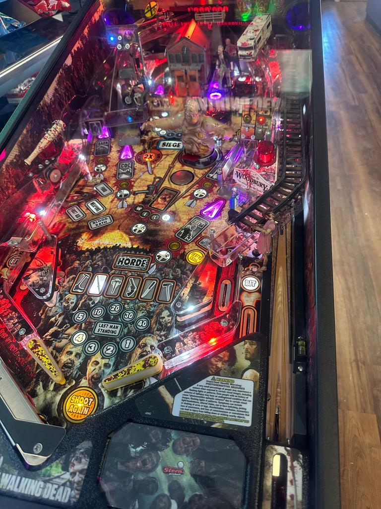 Stern Pinball LOADED The Walking Dead Premium Pinball Machine for sale ()