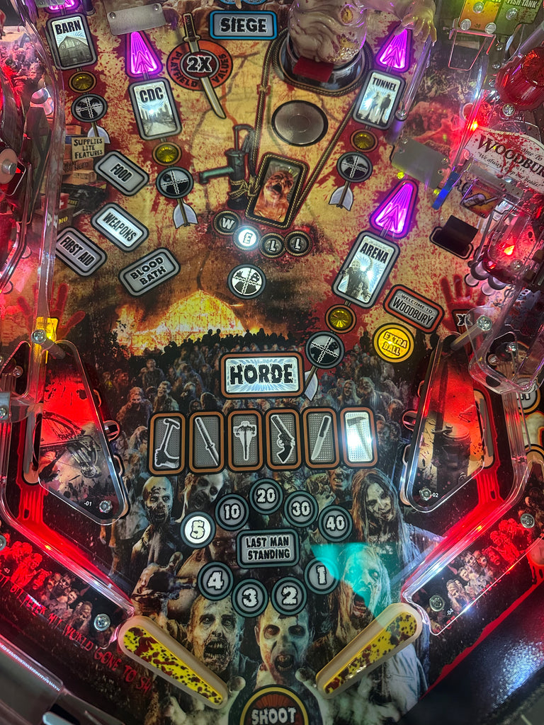 Stern Pinball LOADED The Walking Dead Premium Pinball Machine for sale ()