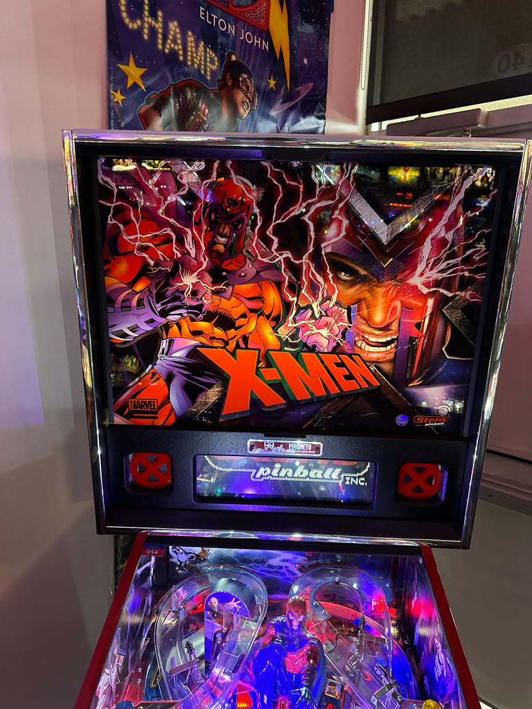Stern Pinball LOADED X Men Limited Magneto Edition Pinball Machine for sale ()