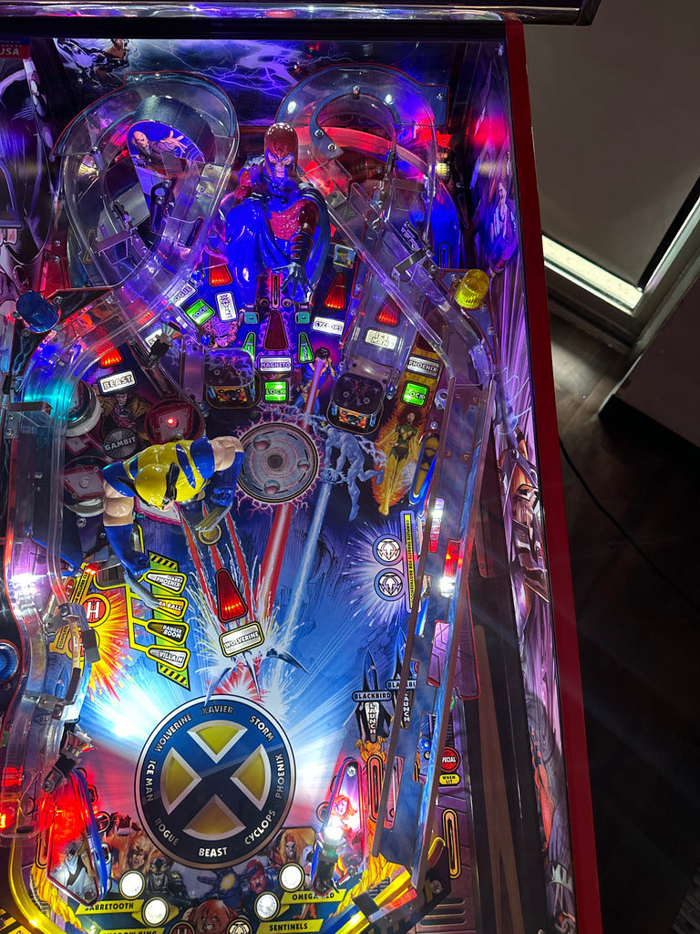 Stern Pinball LOADED X Men Limited Magneto Edition Pinball Machine for sale ()