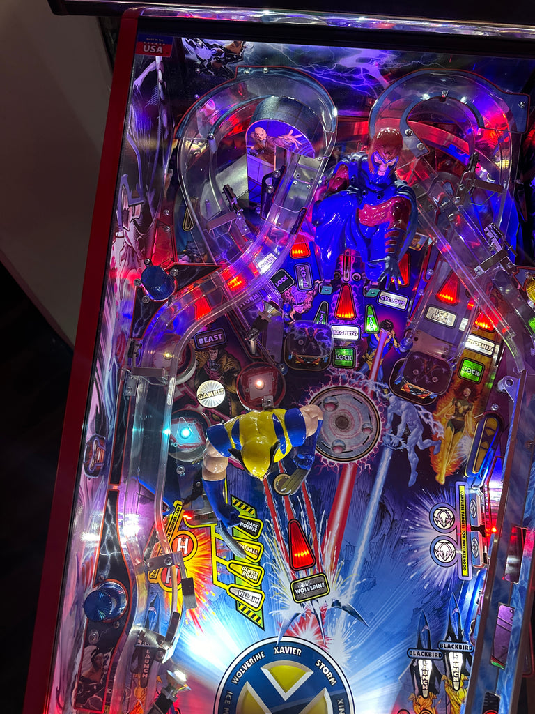 Stern Pinball LOADED X Men Limited Magneto Edition Pinball Machine for sale ()