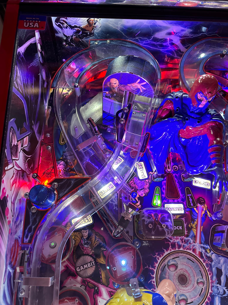Stern Pinball LOADED X Men Limited Magneto Edition Pinball Machine for sale ()