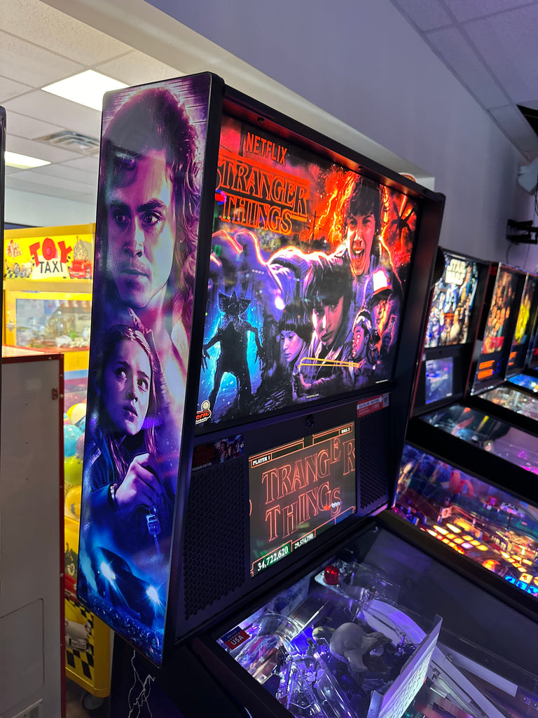 Stern Pinball Stranger Things Premium Pinball Machine for sale ()