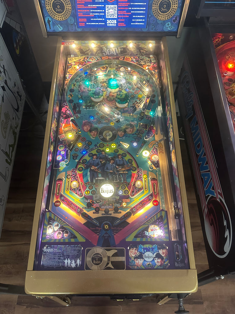 Stern Pinball The Beatles Gold Pinball Machine for sale ()