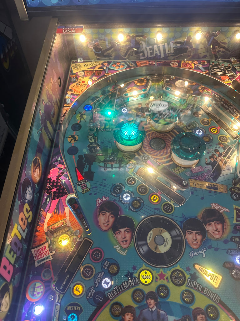 Stern Pinball The Beatles Gold Pinball Machine for sale ()