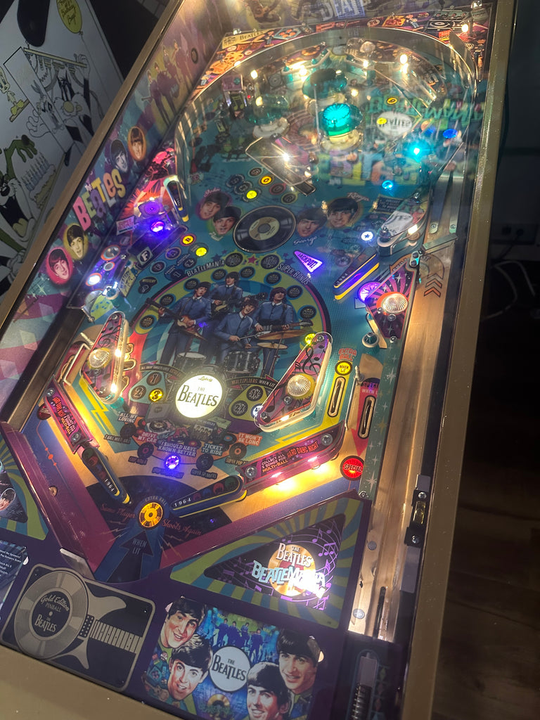 Stern Pinball The Beatles Gold Pinball Machine for sale ()