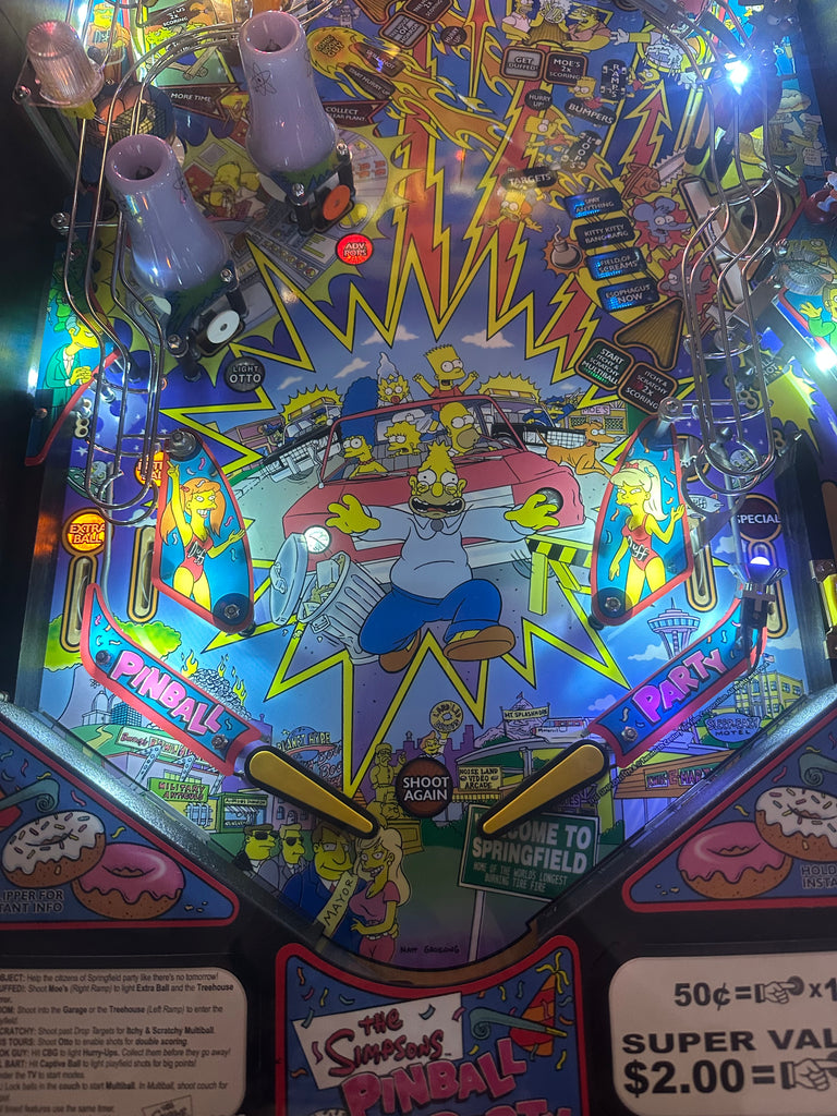 Stern Pinball The Simpsons Pinball Party Pinball Machine for sale ()