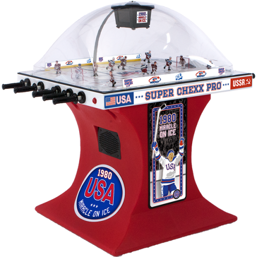 Super Chexx Miracle on Ice Bubble Hockey Table for sale