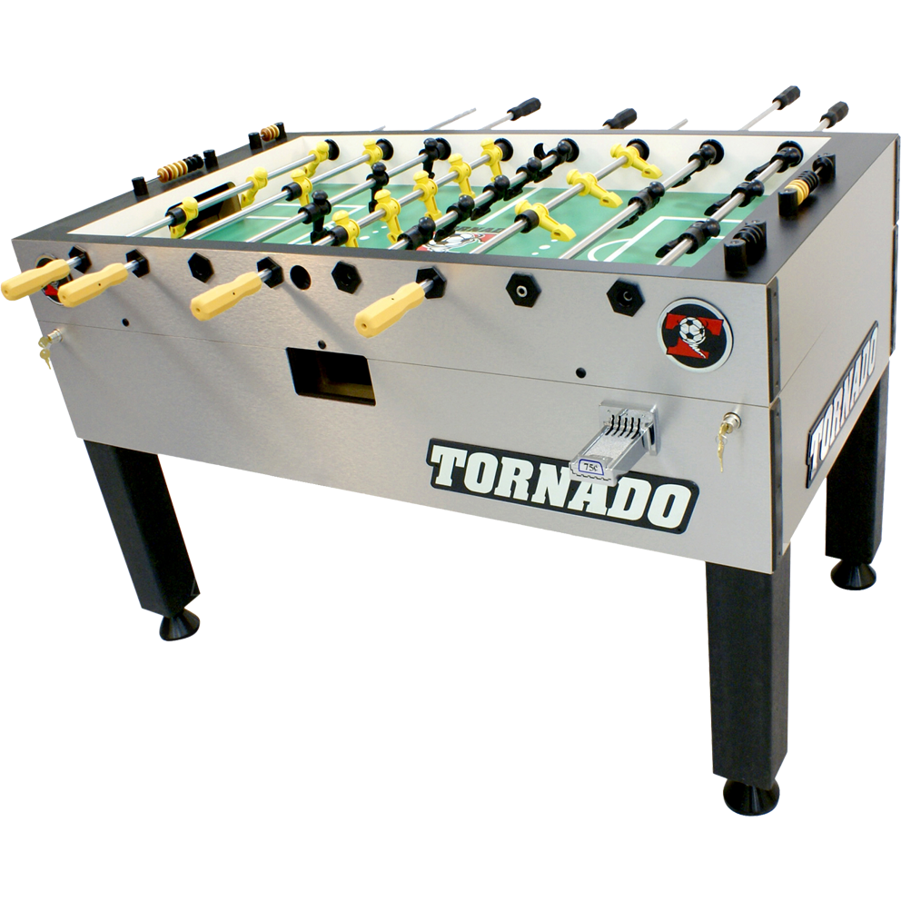 Tornado Platinum Tour Edition Coin Op Foosball Table TP TEF for sale ()