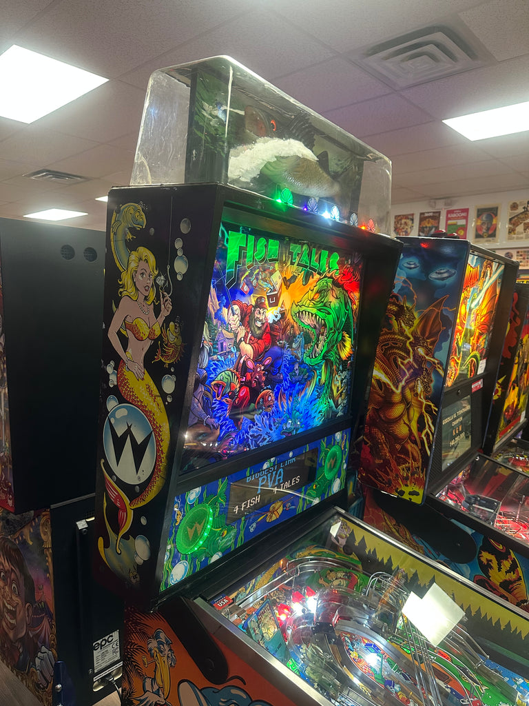 Williams LOADED Fish Tales Pinball Machine for sale ()