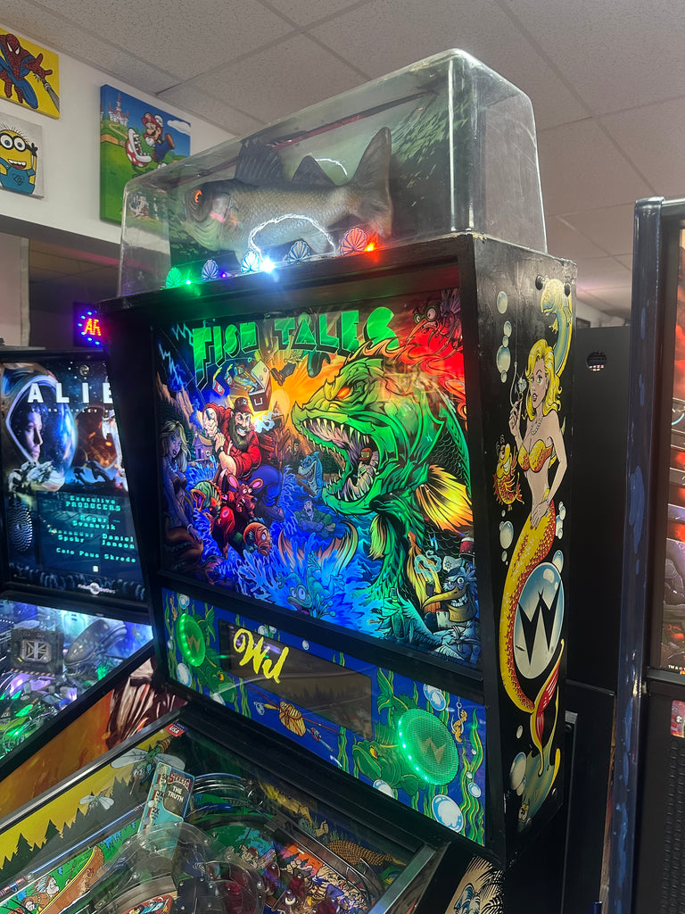 Williams LOADED Fish Tales Pinball Machine for sale ()